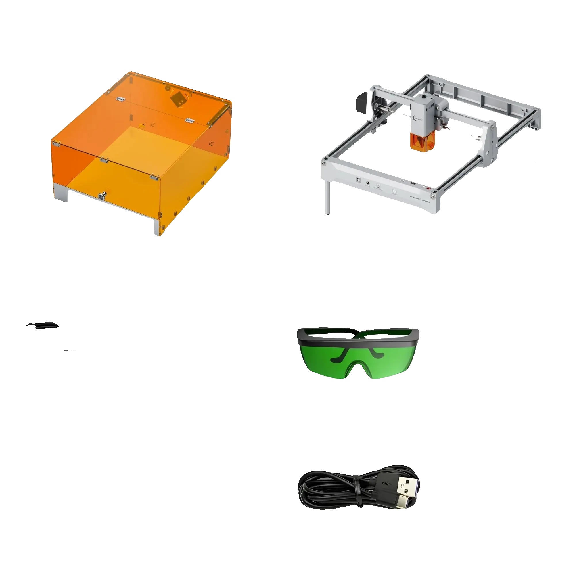 Lasergravierer, 300 X 200 Mm Gravurfläche, Hochgeschwindigkeitsleistung, Mit Schild, 1w Ir-a, Eu-a
