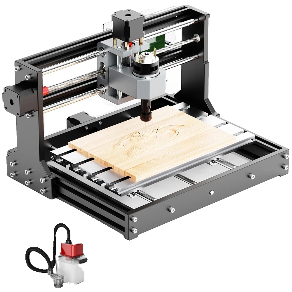 Cnc-graviermaschine, 775 Spindelmotor, Vielseitige Materialkompatibilität, Kit 3, Mit Display-a