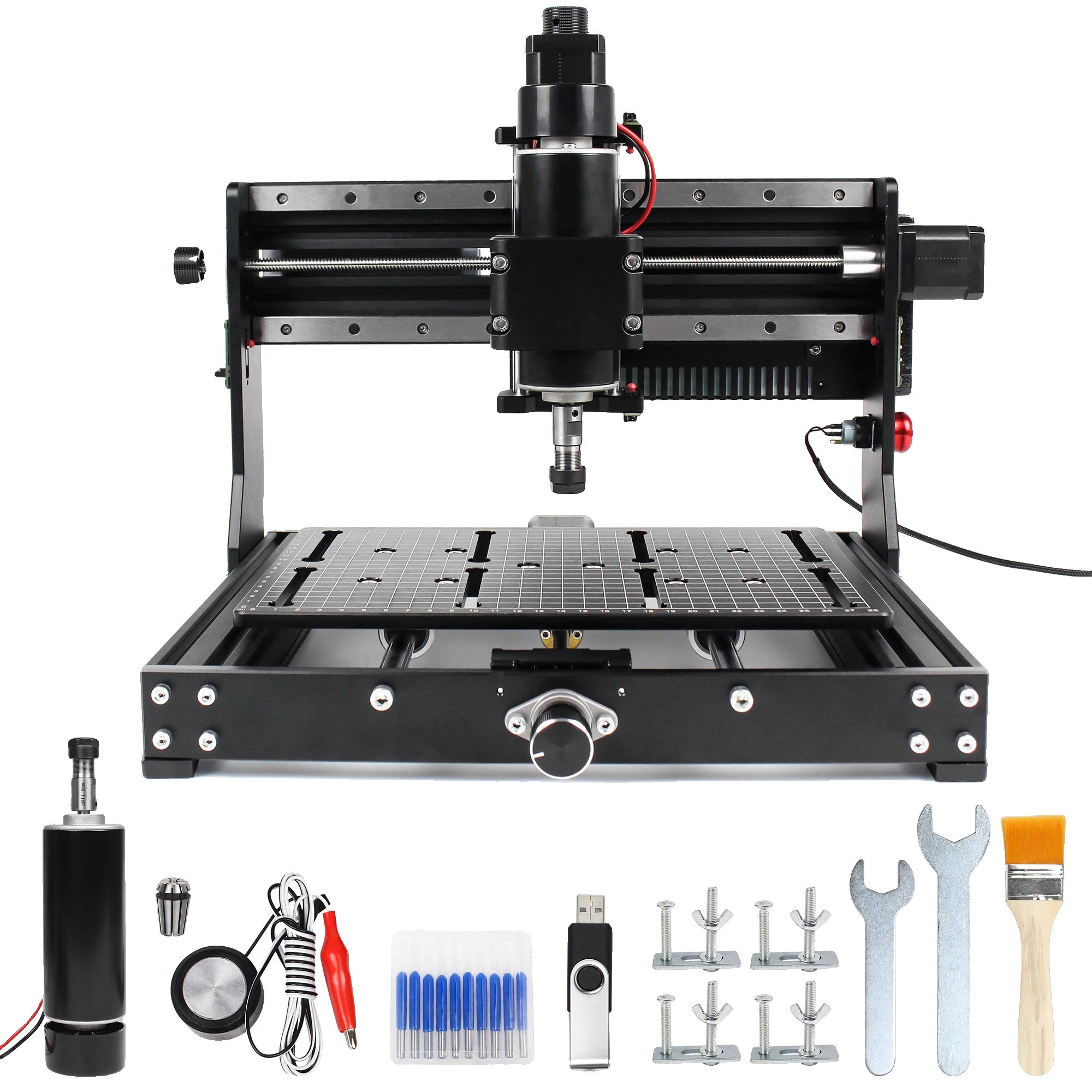 Cnc-graviermaschine, 500w Spindel, Offline-controller, 3020 Plus, Kein Laser