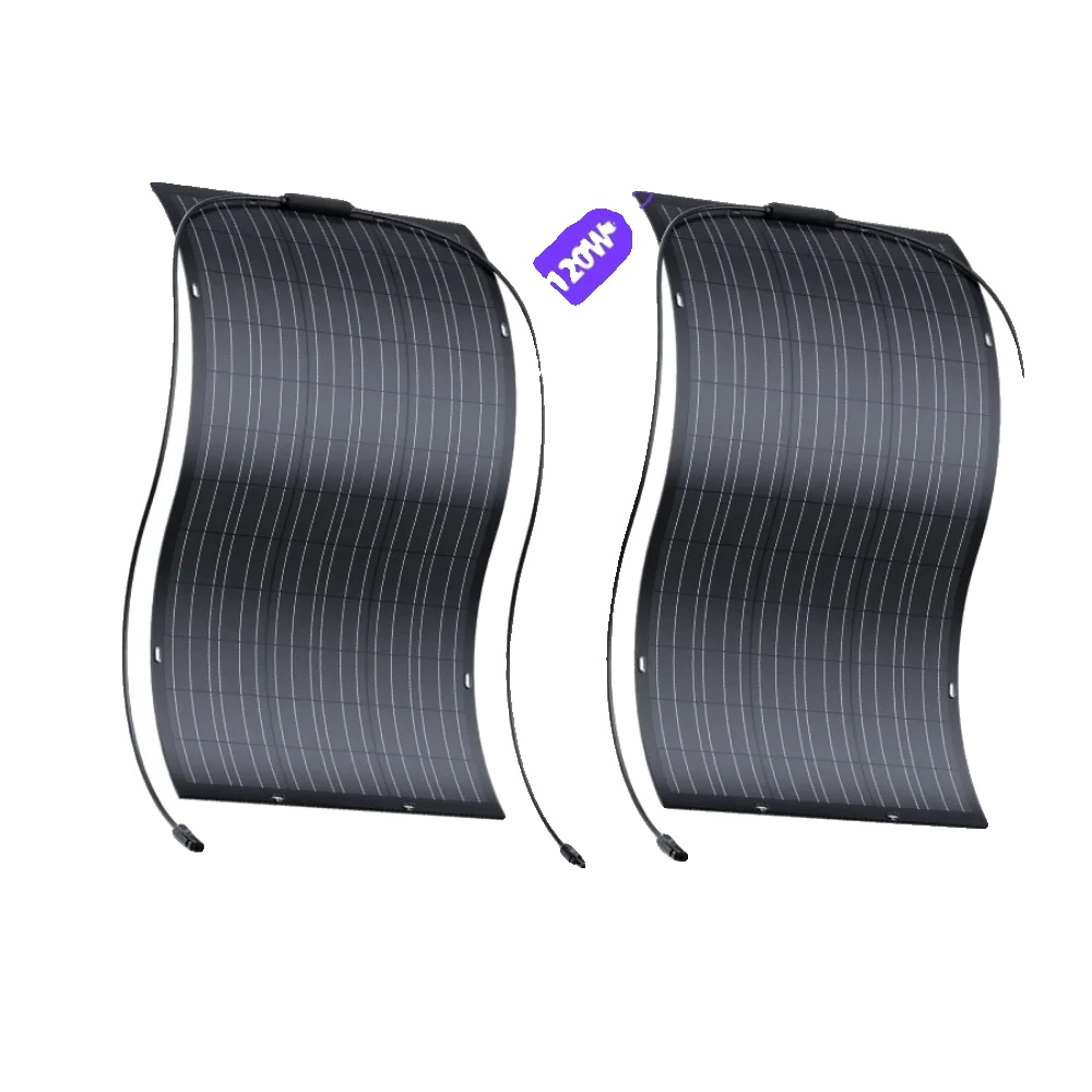 Solarmodul-kit, Flexibles Design, Hohe Effizienz, 120w 2