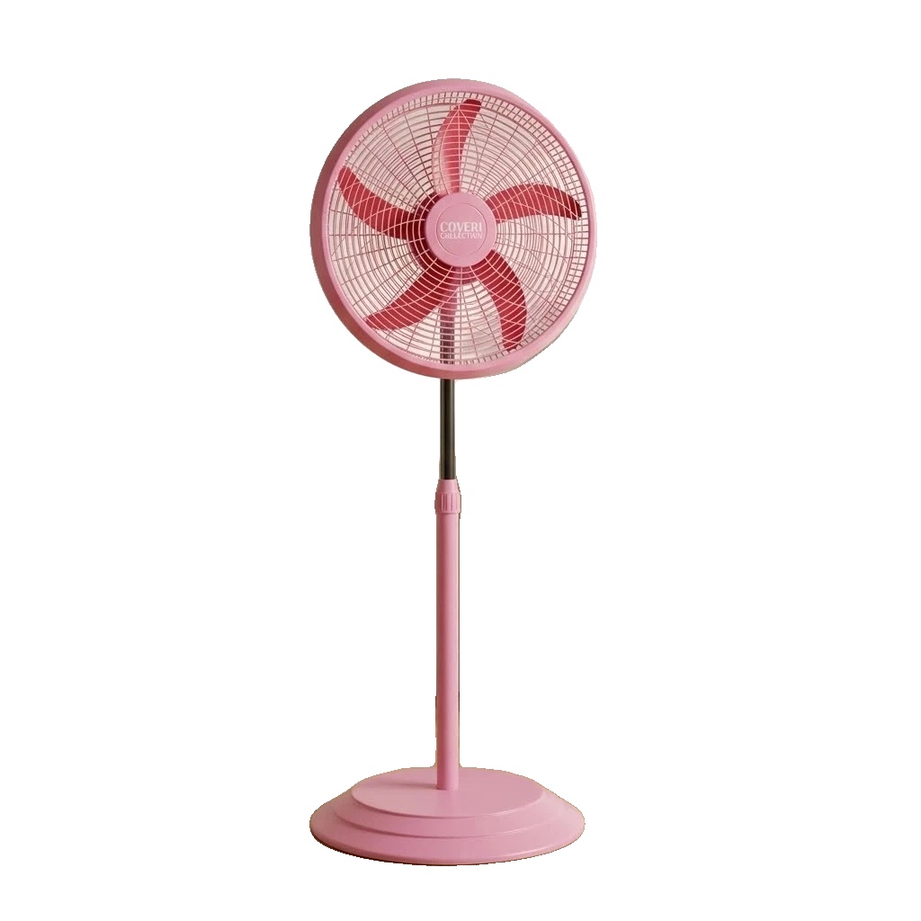 Ventilator, 3-in-1 Vielseitigkeit, Höhenverstellbar, Rosa
