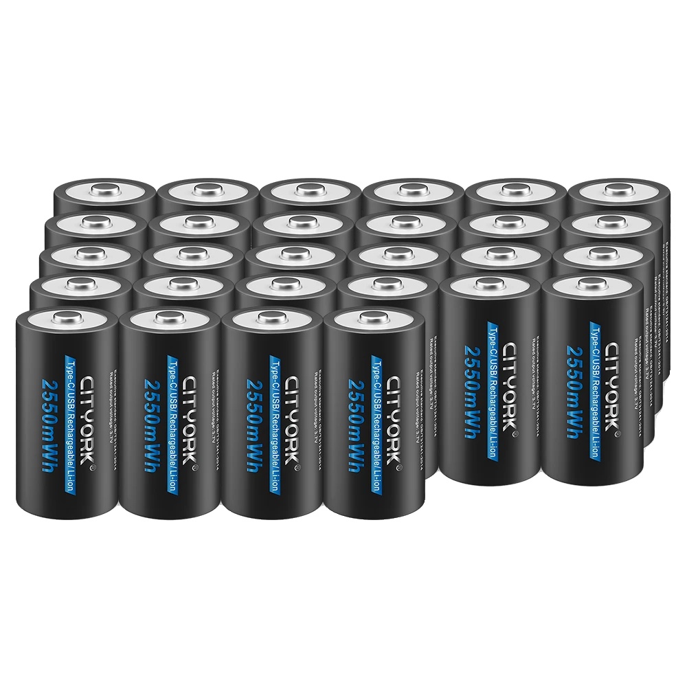 Wiederaufladbare Batterie, 3,7v, Langanhaltende Leistung, 28pcs