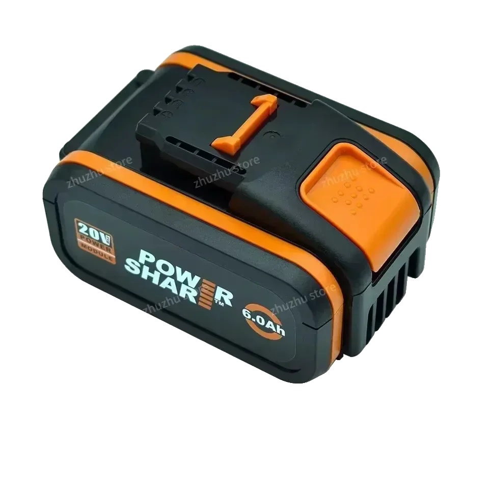 Batterie, 20v Lithium-ionen, 6000mah Kapazität, Worx 6ahx1