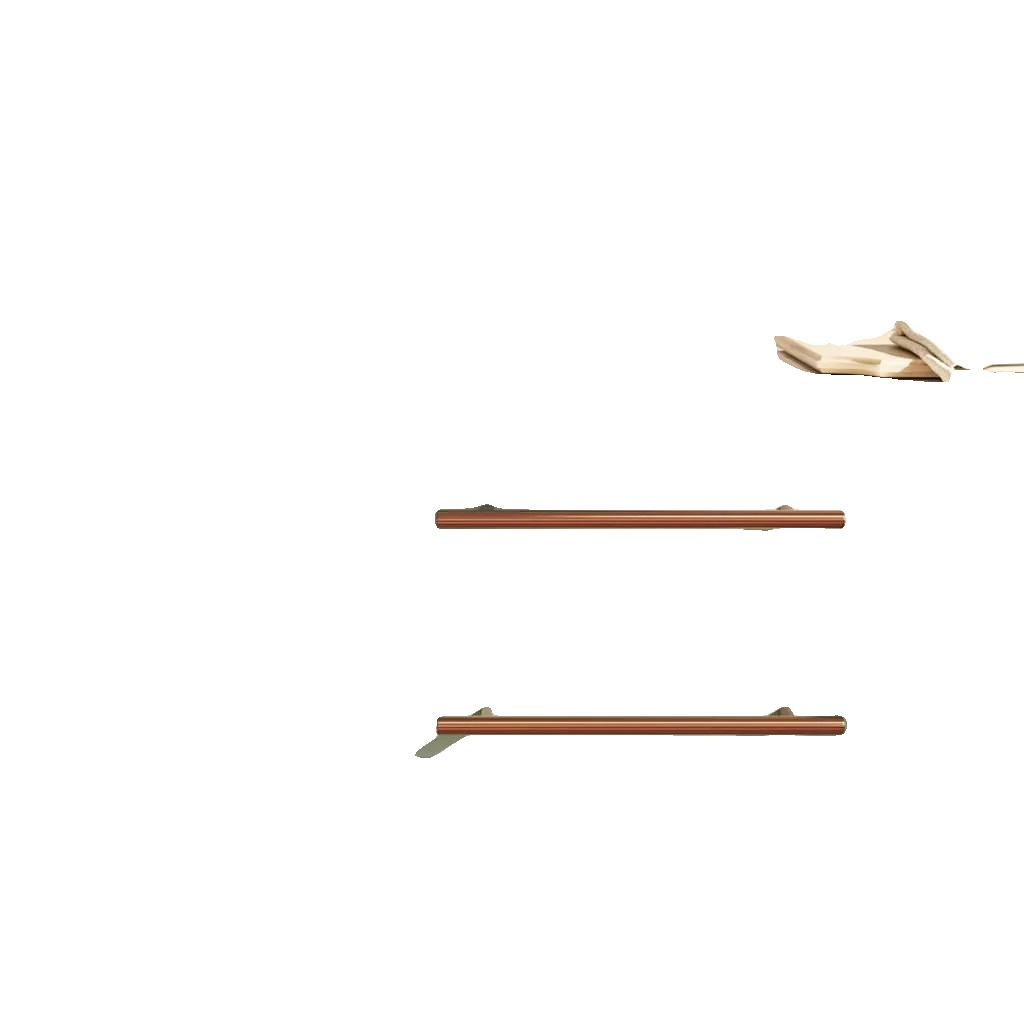 Schrankgriffe, Metallkonstruktion, Elegantes Bronze-finish, Armeegrün