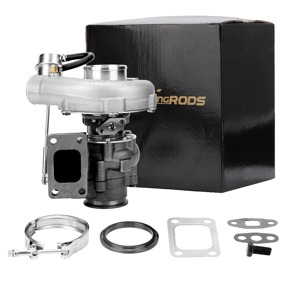 Turbolader, T3-flansch, V-band-auslass, Turbine A/r 0,63, Kompatibel Für 1,5l-2,5l Motoren, Steigert Bis Zu 420 Ps