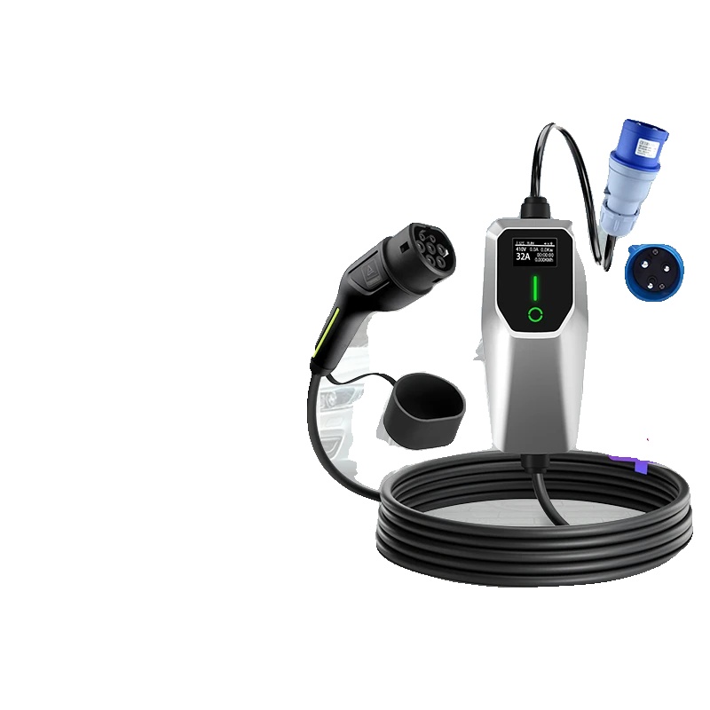 Ev-ladegerät, Vielseitige Kompatibilität, Robuste Konstruktion, Sys 7kw 8m, Typ2-g