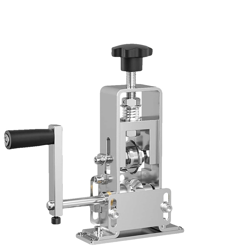 Kabelabziehmaschine, Abziehbereich 1,5–25 Mm, Abmessungen 210 X 125 X 60 Mm, Material Hartmetall Vollstahl, Kompatibilität Einadrige, Mehradrige