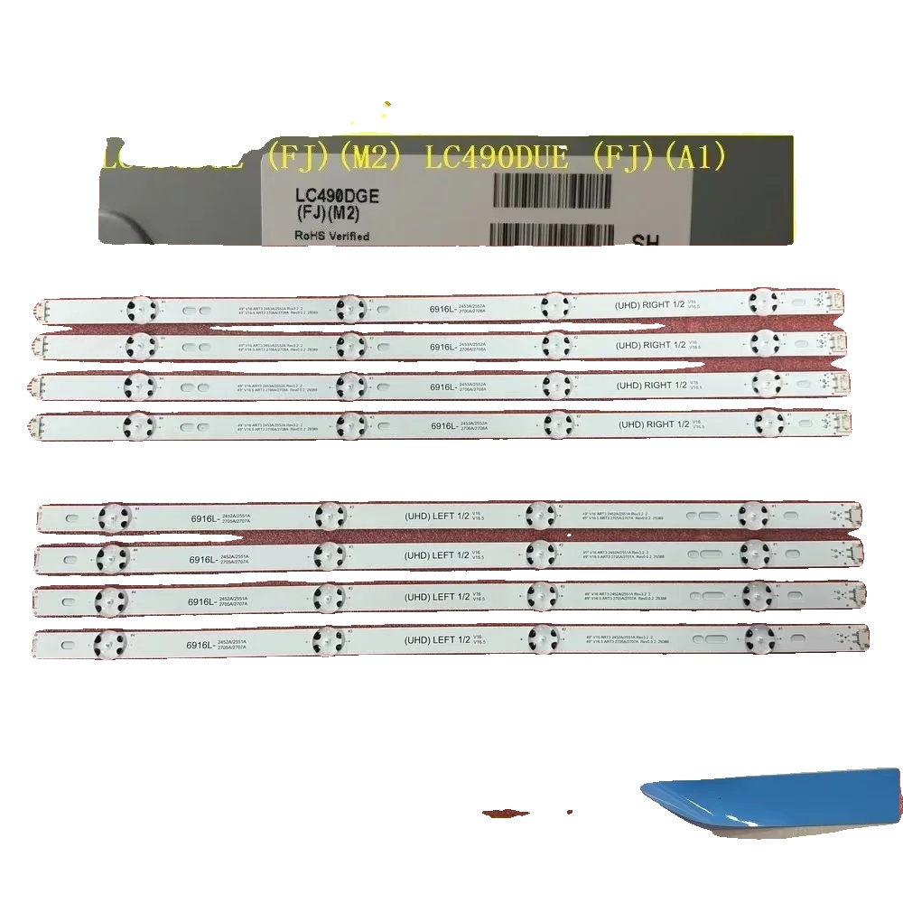 Led-hintergrundbeleuchtungsstreifen, Länge 977 Mm, Lichtquelle Led, Dimmbar Ja, Kompatible Modelle: Lc490dge(fj)(m2), Lc490due(fj)(a1)
