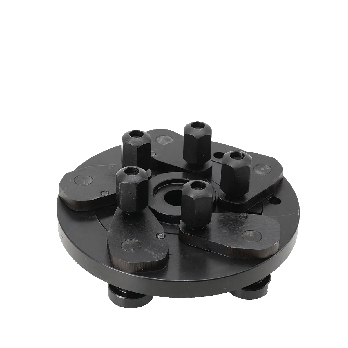 Radwuchtadapter, 36 Mm Durchmesser, Kompatibel Mit 4-10 Lochfelgen, Verstellbar Für Verschiedene Schraubstangenarten, Langlebige Stahlkonstruktion,