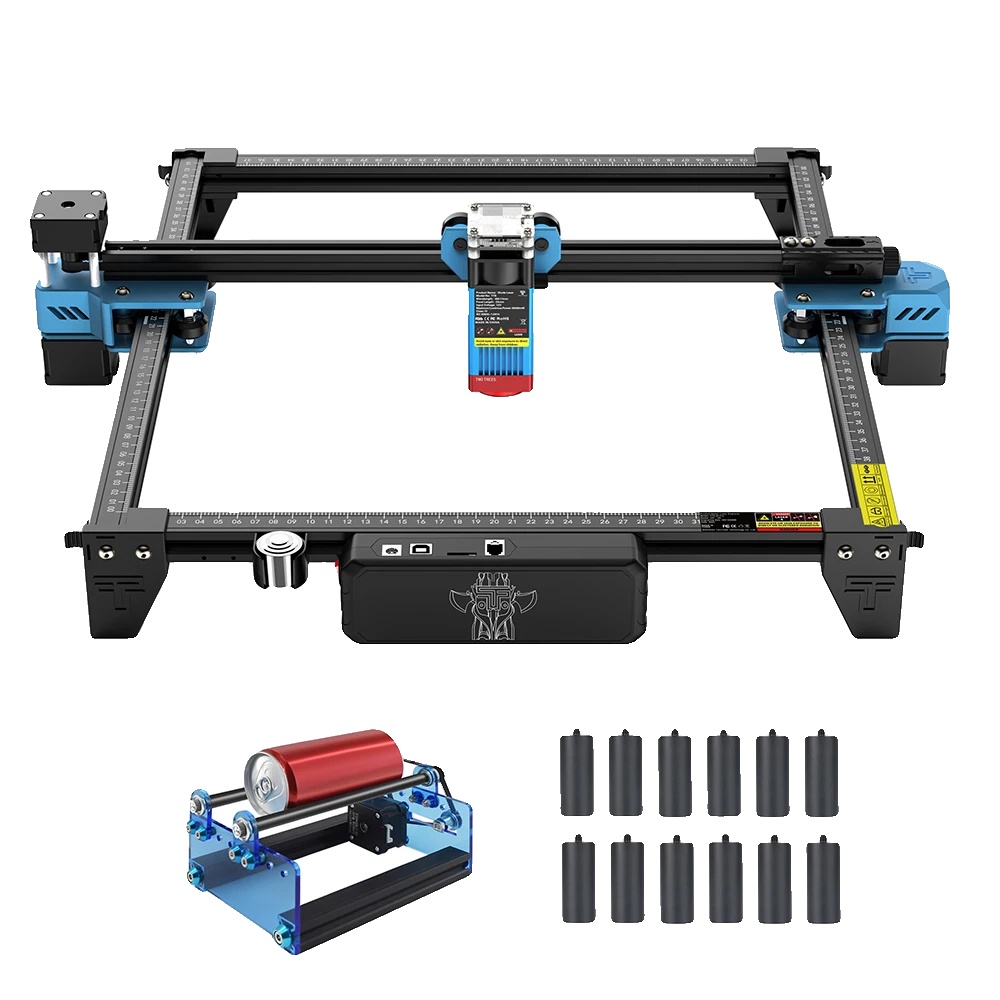 Lasergravierer Cnc-fräser, Präzises Gravieren, Breite Materialkompatibilität, Kit 5-a, Eu-h, Tts-55 Pro-c