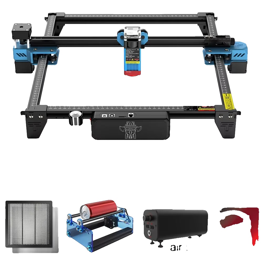 Lasergravierer Cnc-fräser, Präzises Gravieren, Breite Materialkompatibilität, Kit 6, Eu-b, Tts-10 Pro-a