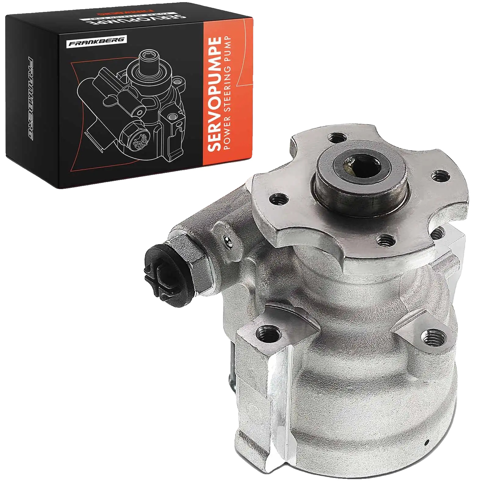 Hydraulikpumpe, Druckbewertung 100 Bar, Kompatibel Mit Europäischen Fahrzeugen, Austauschteilnummern: 9618394580, 9626095180, 9640485880