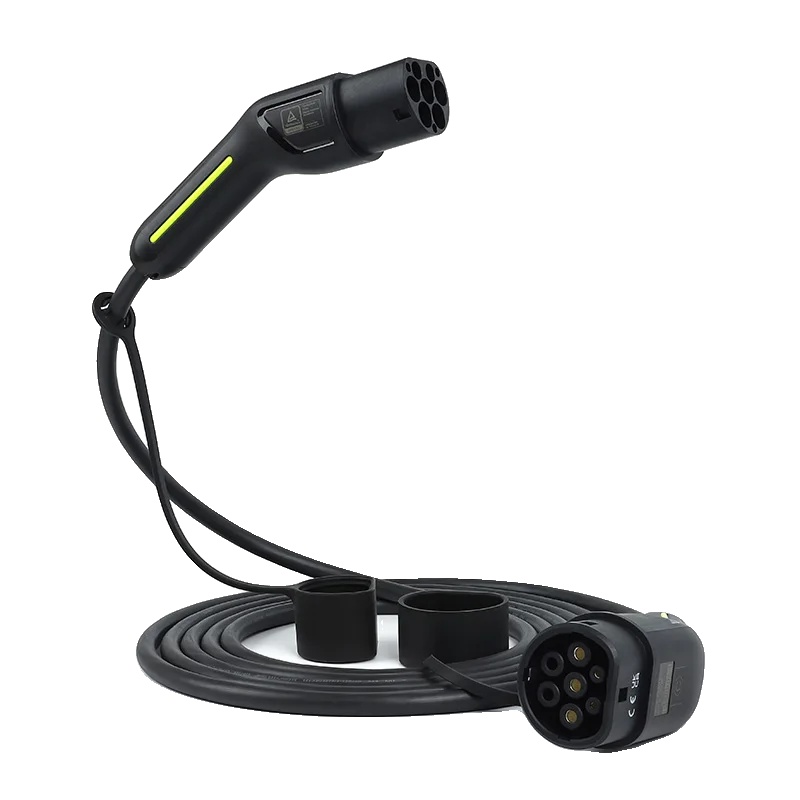 Ladekabel, Kompatibilität Typ 1 & Typ 2, Langlebiges Wasserdichtes Design, 5 Meter Typ 2 32a 1 Phase