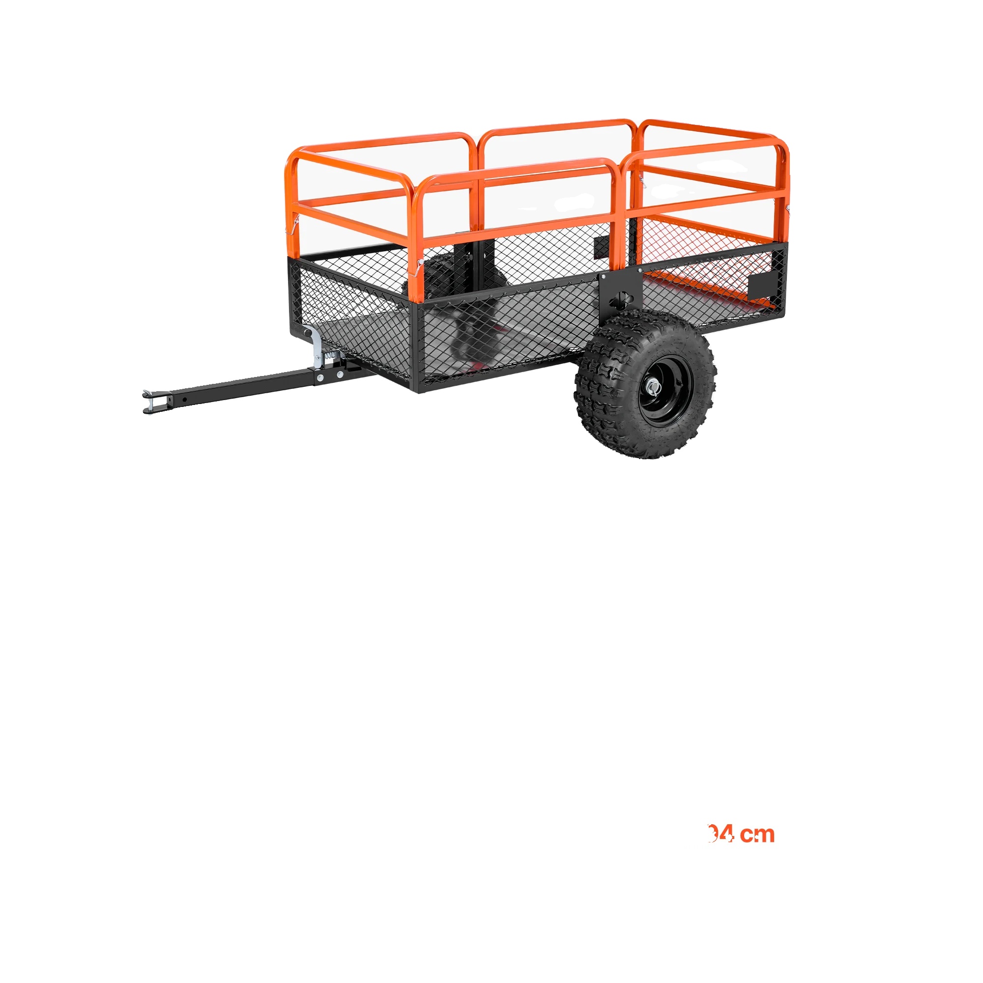 Nutzanhänger, 28 Kubikfuß Kapazität, 1800 Lbs Gewichtsbeschränkung, 28cu.ft