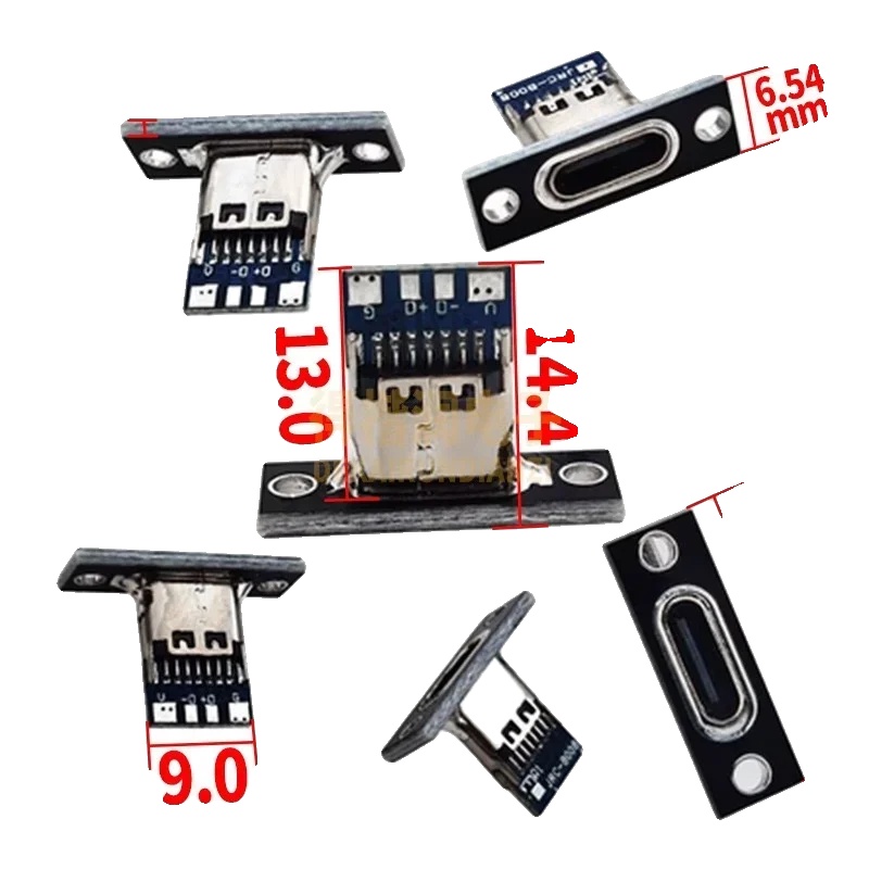 Typ-c Ladeanschluss, Langlebige Konstruktion, Einfache Installation, 4pin-a, 15pcs-a