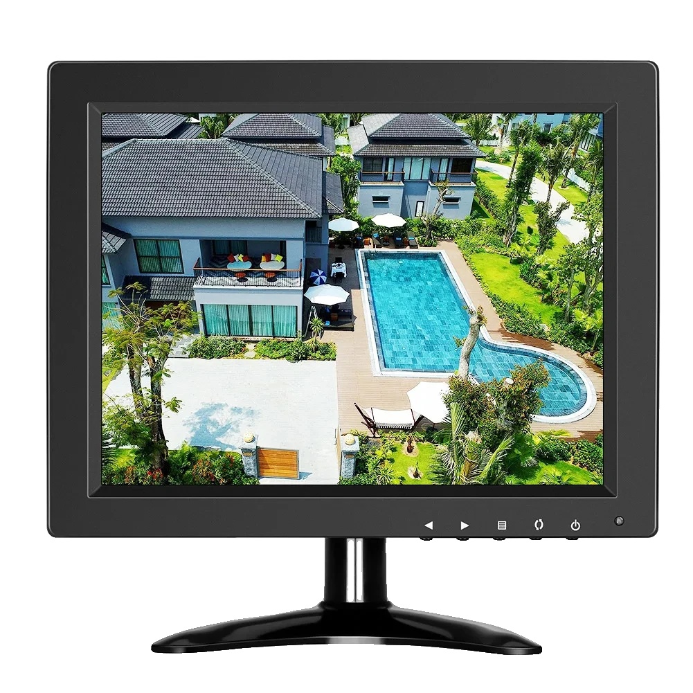 Videoüberwachung, 10-zoll-lcd, Mehrfacheingangs-kompatibilität, Eu-stecker