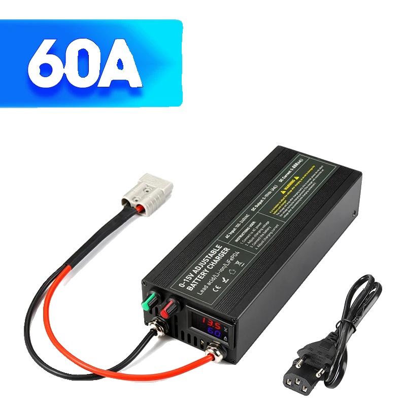 Hochstrom-lifepo4-ladegerät, Einstellbare Ausgangsspannung, Schnelle Ladefähigkeit, Cl60a Anderson, Eu
