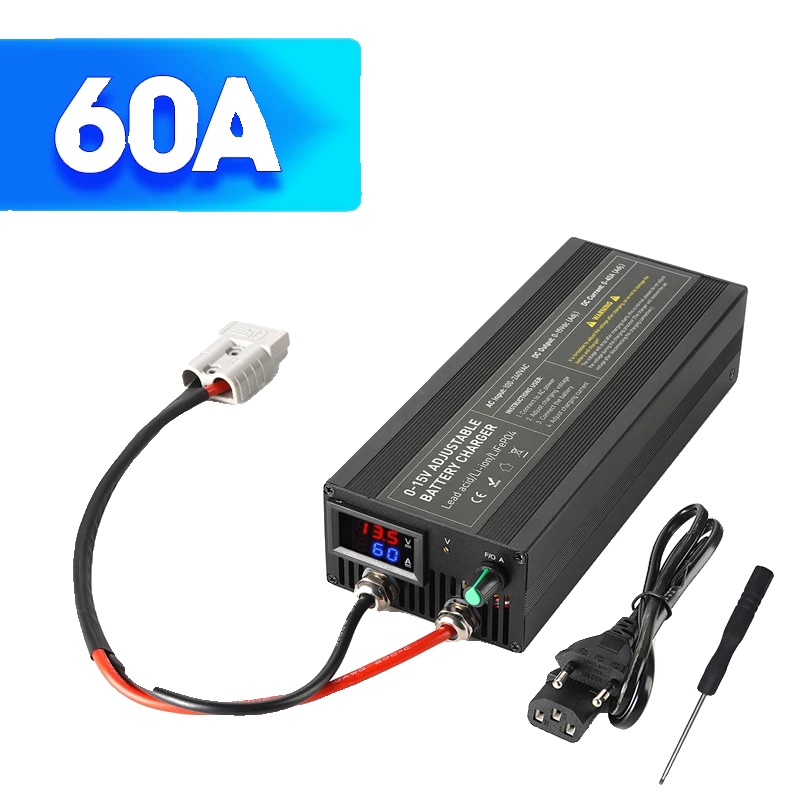 Hochstrom-lifepo4-ladegerät, Einstellbare Ausgangsspannung, Schnelle Ladefähigkeit, Dl60a Anderson, Eu