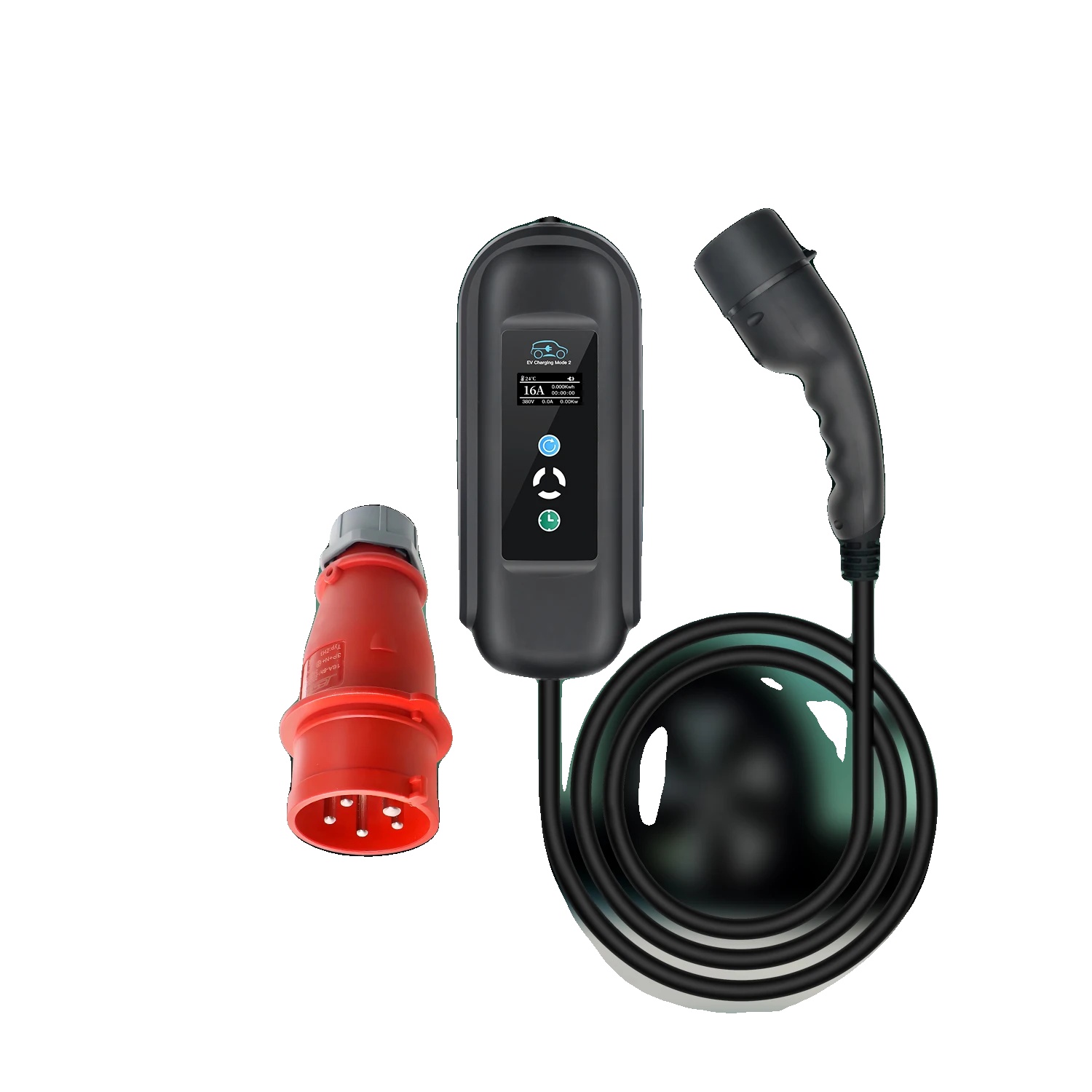 Ev-ladegerät, Typ 2 Stecker, 11kw Leistung, Typ2