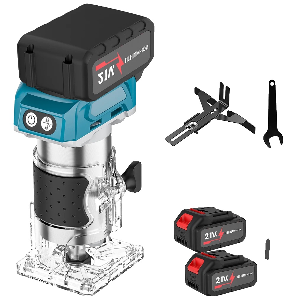 Elektrischer Handtrimmer, 5 Geschwindigkeitsstufen, Kabelloses Design, Mit 2batterie