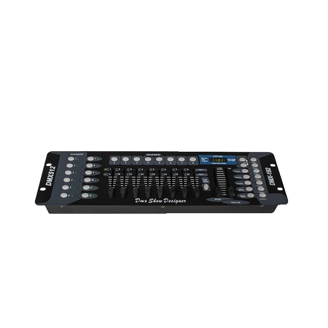 Dmx-controller, 192 Kanäle, Programmierbare Szenen, 192 Konsole, Eu-stecker