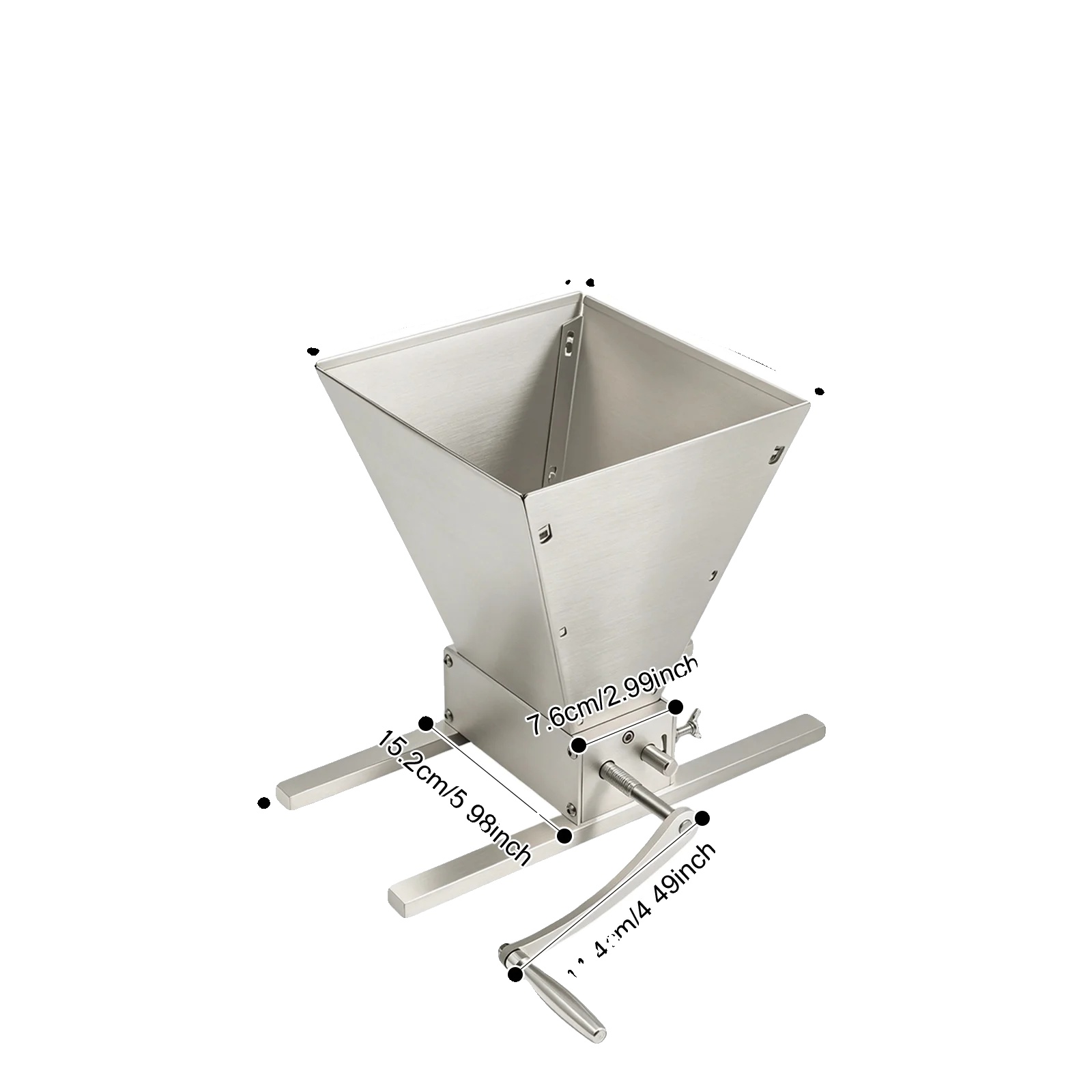 Getreidemühle, Manuelle Und Elektrische Nutzung, Langlebige Konstruktion, Silber