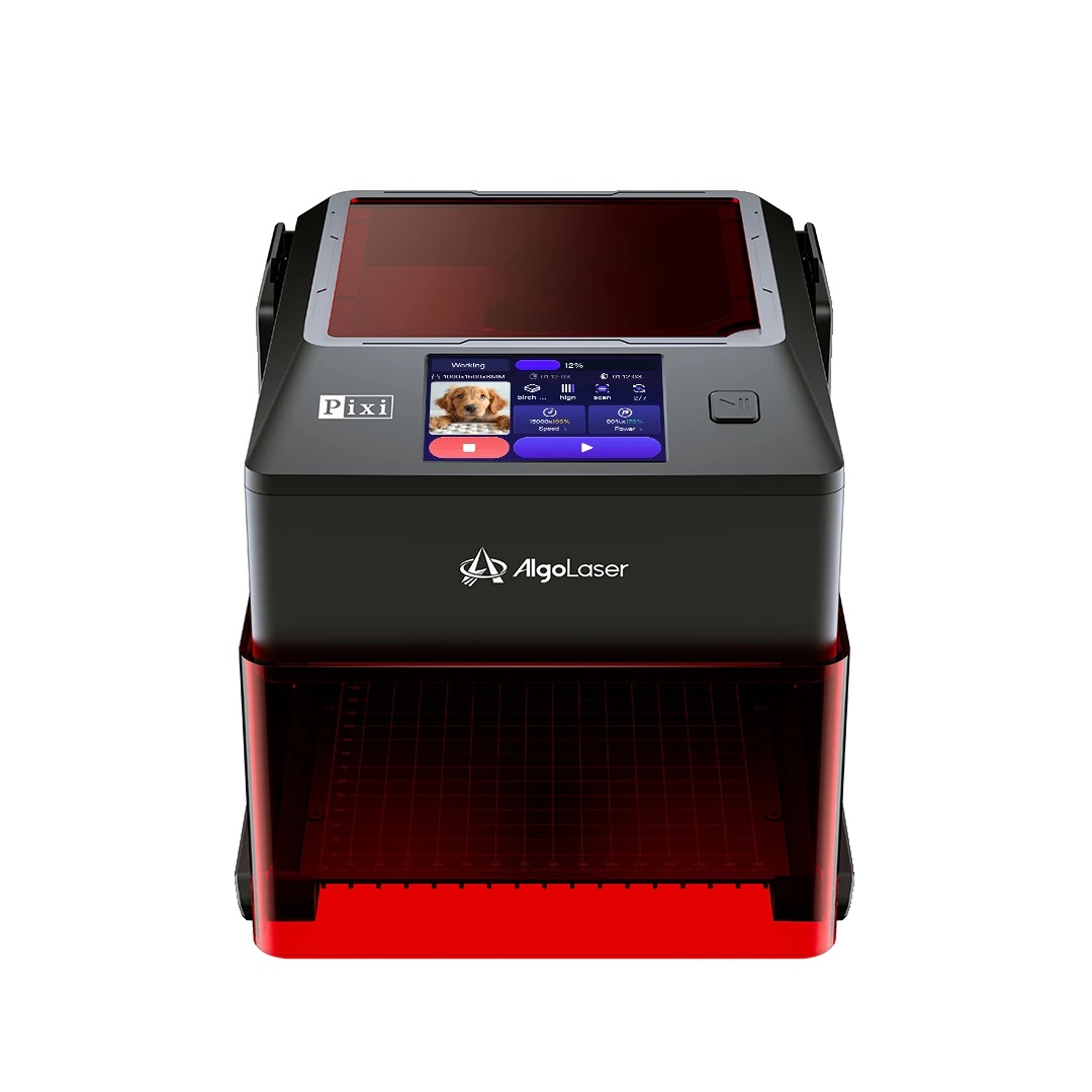 Graviermaschine, 10w Laser, Touchscreen-steuerung, Pixi 10w, Schwarz, 10w