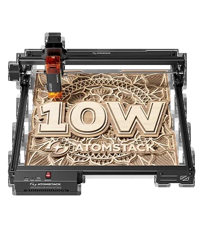 Cnc-graviermaschine, 10w Laserleistung, 410x380mm Arbeitsbereich, A10 Pro V2