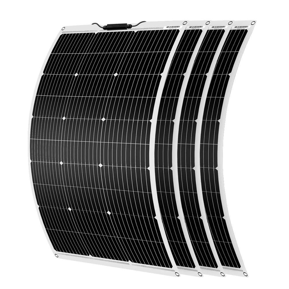 Solarpanel, Flexibles Design, Hohe Effizienz, 4pcs Sp