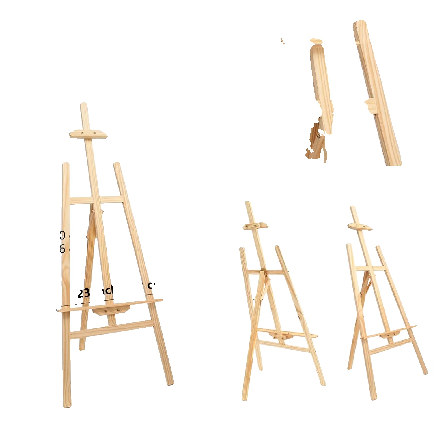 Künstlerstaffelei, Verstellbares Design, Leicht Und Tragbar, 150 Cm