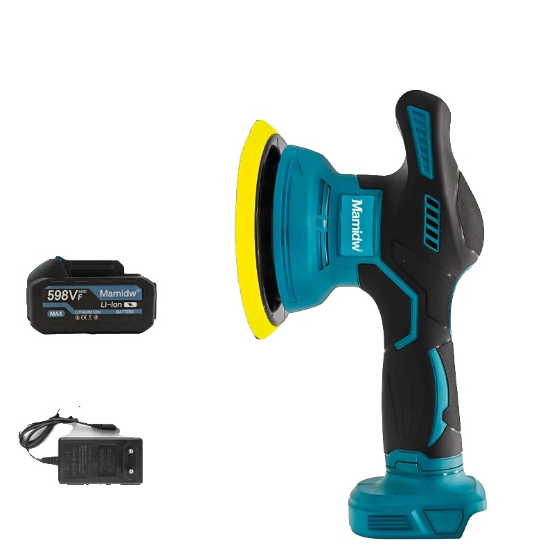 Auto Polierer, 5000 U/min, Einstellbare Geschwindigkeit, 1 Batterien-set