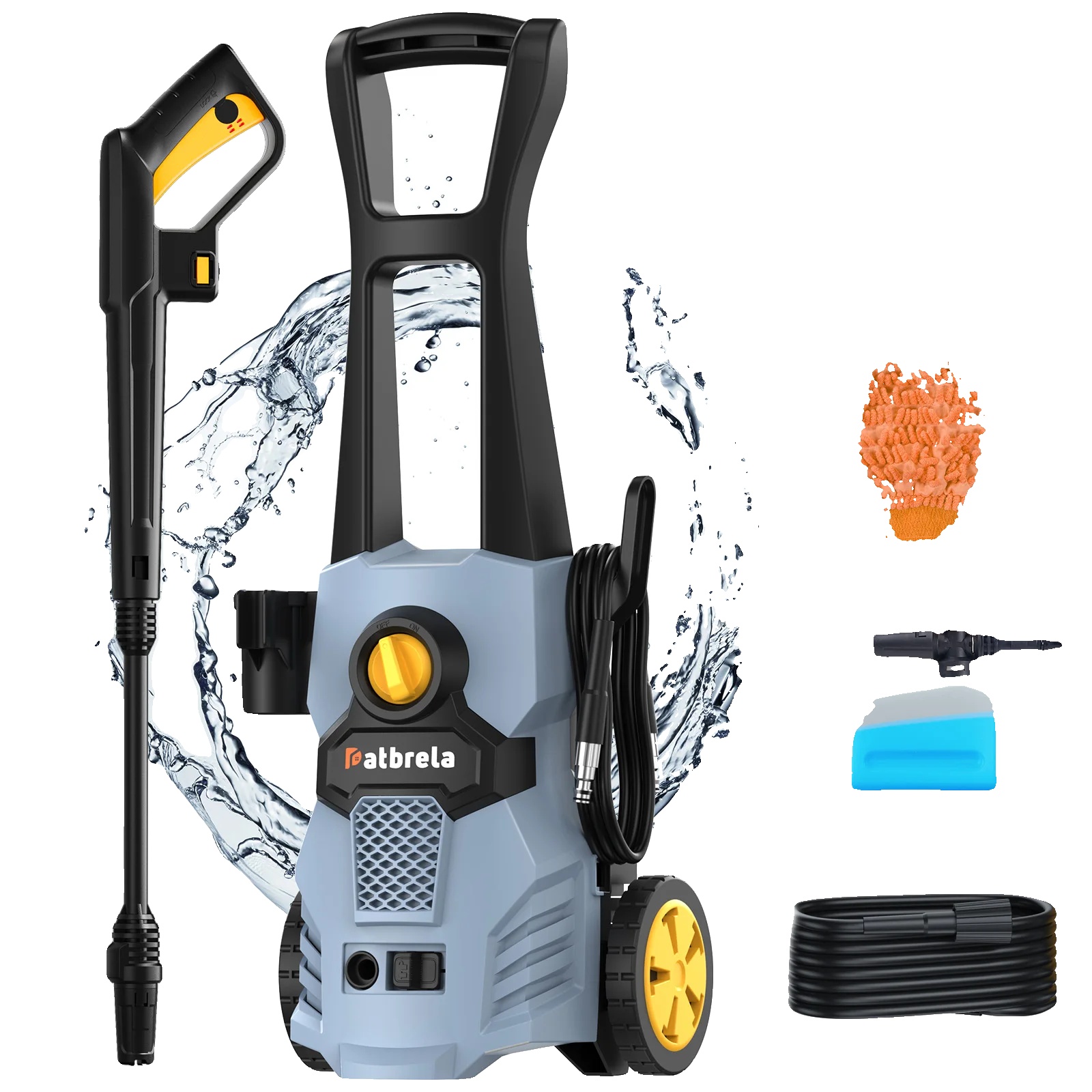 Elektrischer Hochdruckreiniger, 4200 Psi, Verstellbare Düse, Pw60