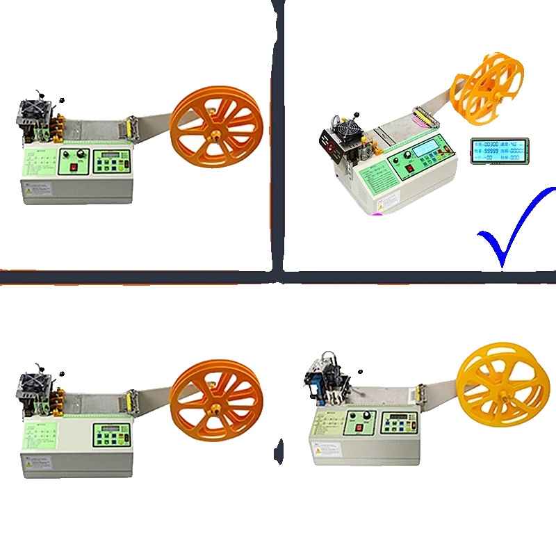 Automatische Band-schneidemaschine, Heiß- Und Kalt-schneiden, Großes Display, Ly 988 Bildschirm