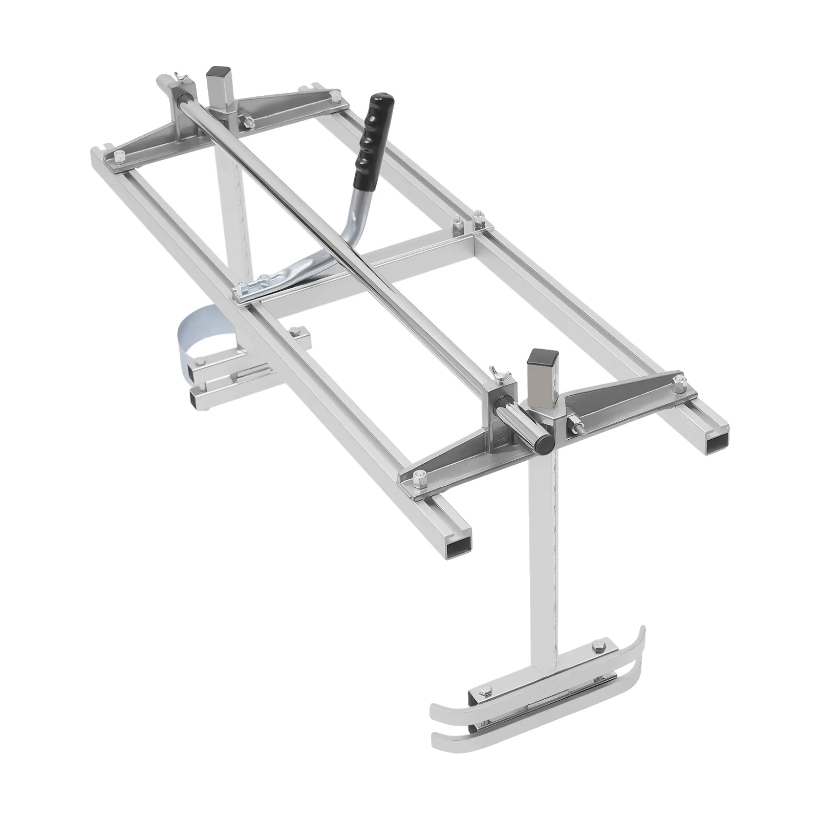 Motorsägen-mühle, Schwerlast-aluminium, Einstellbare Öffnungsdicke 1/2" Bis 12", Maximale Öffnungsbreite 31,5", Kompatibel Mit 14"-36" Kettensägen,