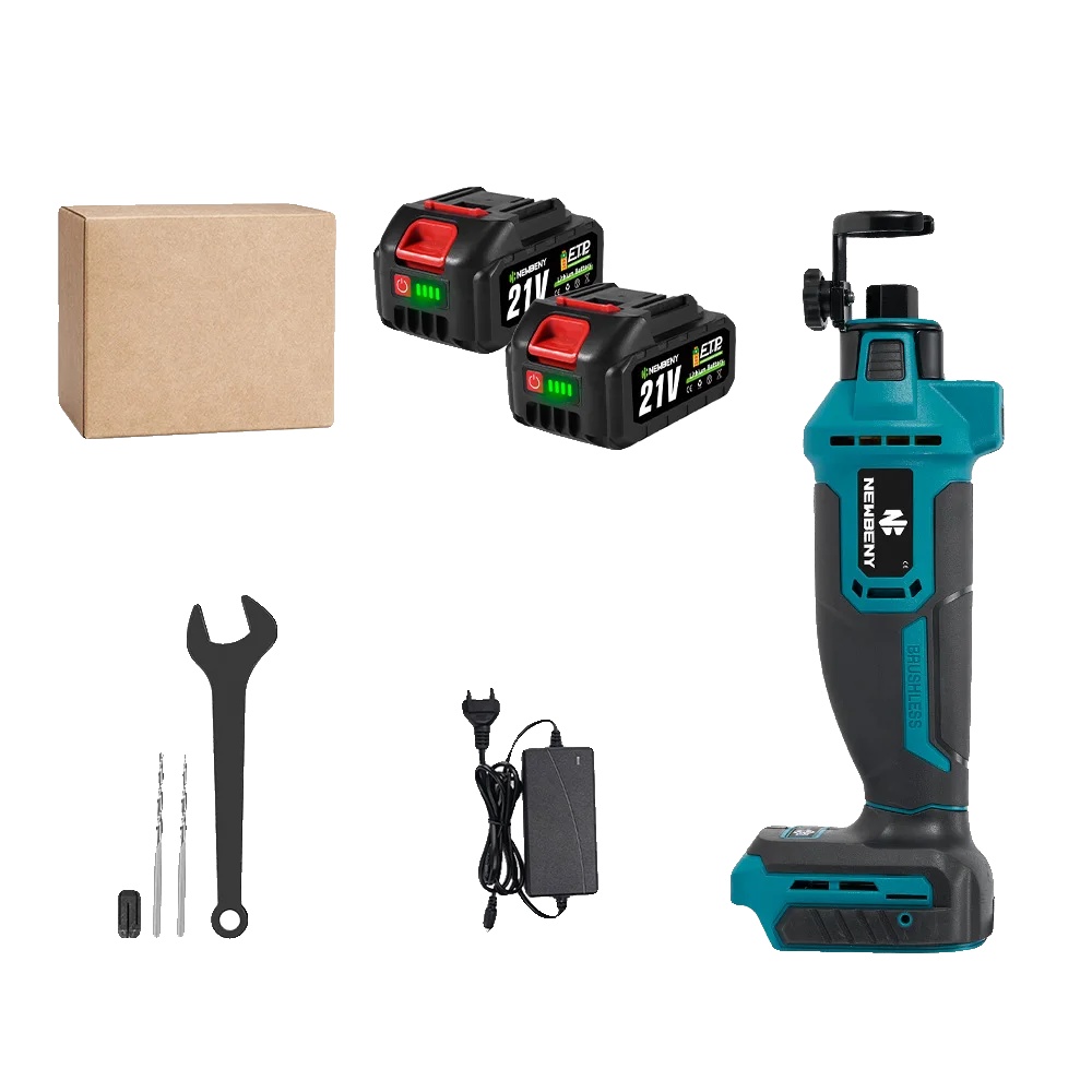Ausschnittwerkzeug, Einstellbare Geschwindigkeiten, Vielseitige Kompatibilität, 2xbatterie Set