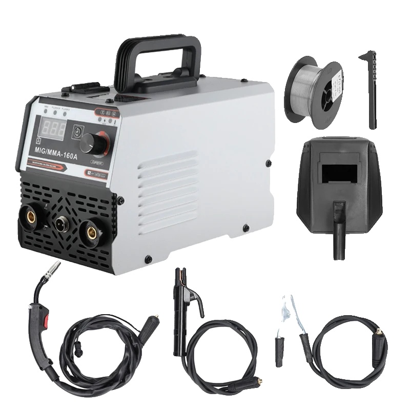Mig Mma Schweißmaschine, Automatische Drahtzufuhr, Digitales Display, Mig/mma-eu Stecker