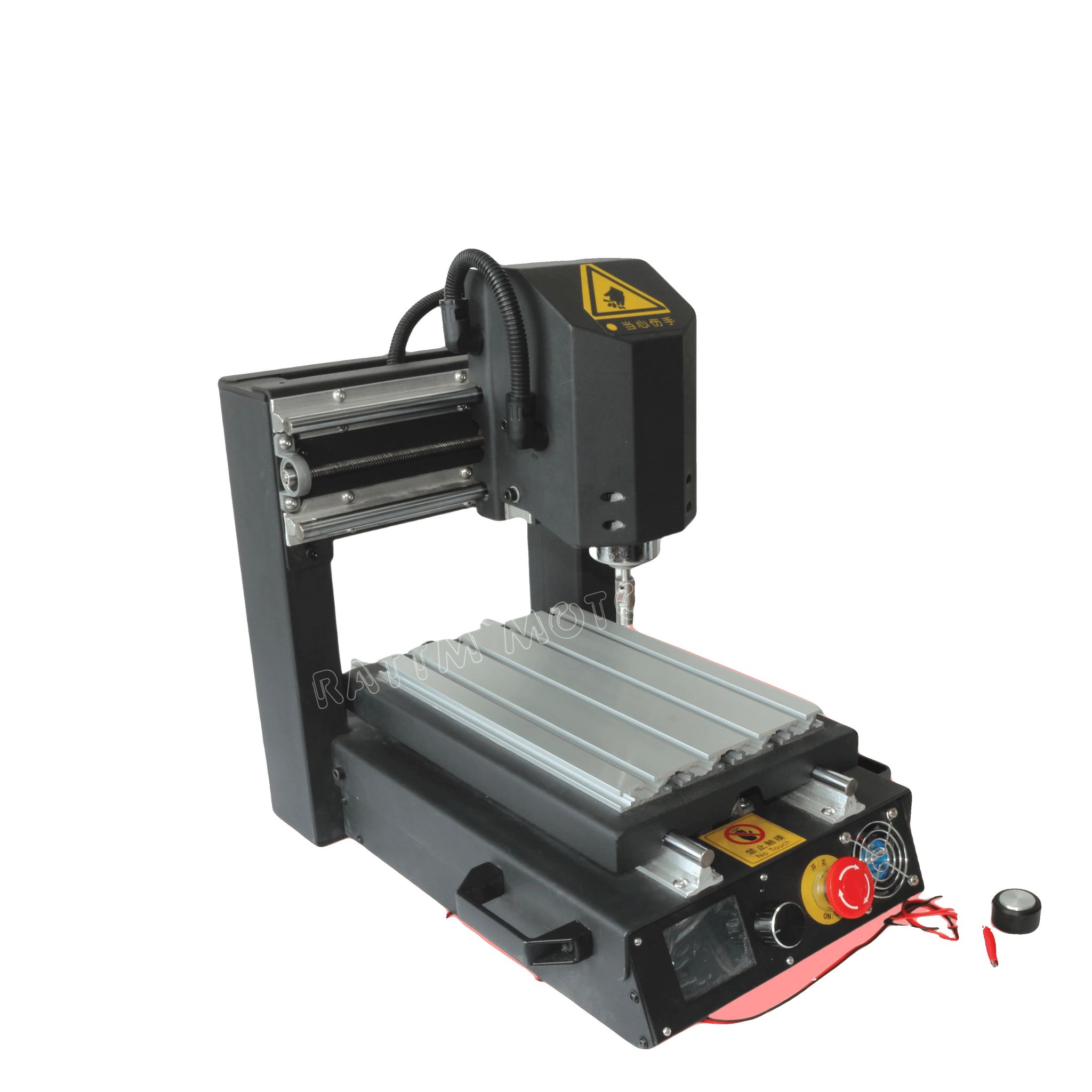 Cnc-fräse, 3 Achsen, Spindelmotor 48v/400w, Gravurfläche 180 X 280 Mm, Maschinenmaße 460 X 330 X 220 Mm, Höchstgeschwindigkeit 2000 Mm/min