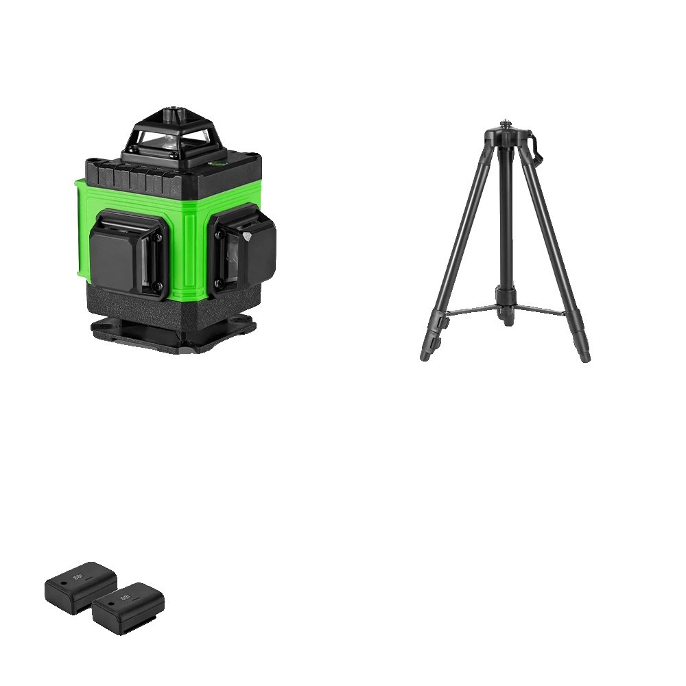 Laser-niveau, 16 Linien, App-fernbedienung, 1.2m Stativset
