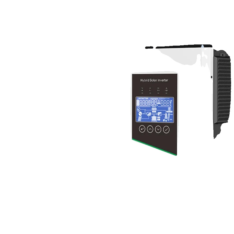 Solar-hybridwechselrichter, Dualausgang, Integrierte Wifi-überwachung, Sms-6.5kw-w-po, 220v, 48v
