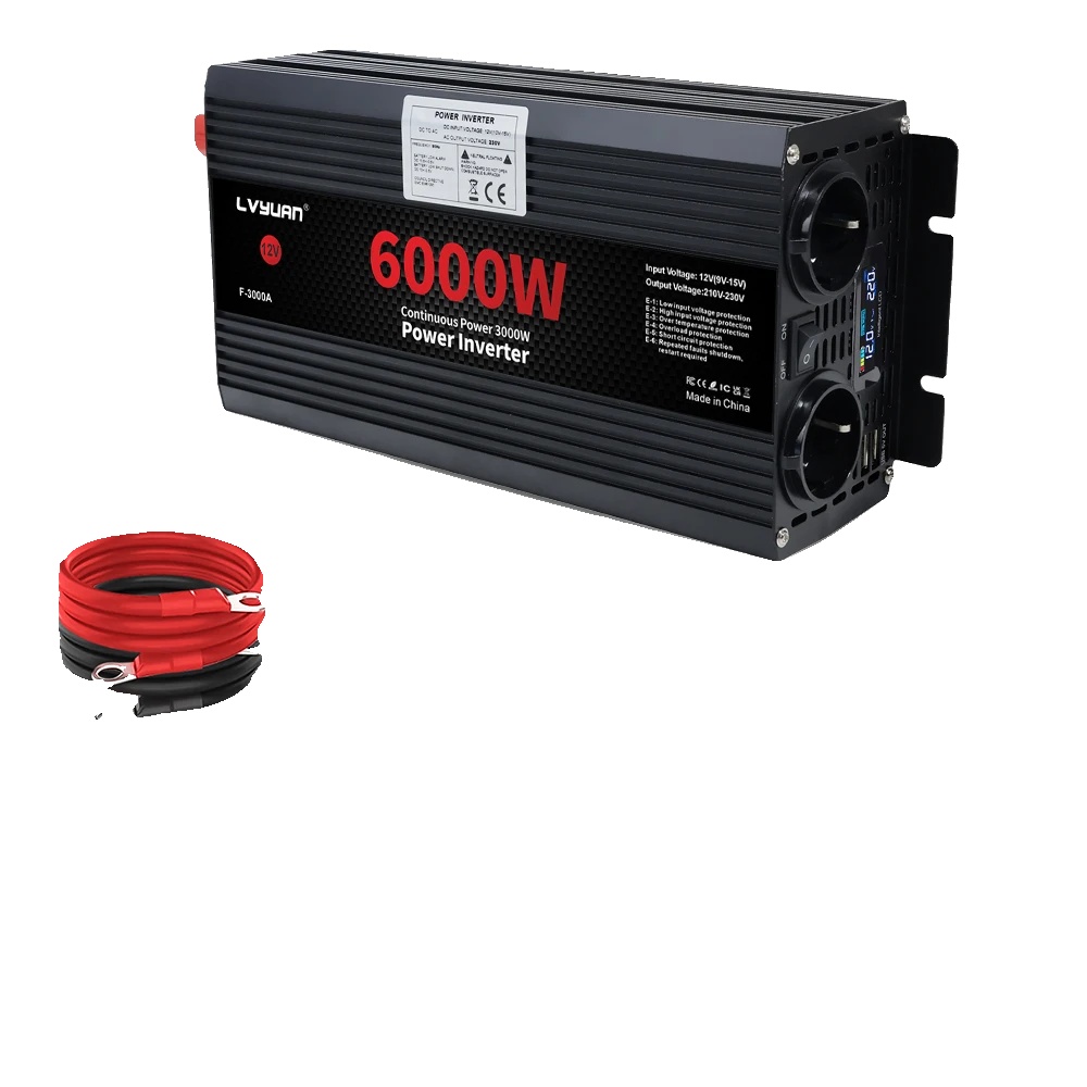 Dc/ac Wechselrichter, Modifizierte Sinuswelle, Spitzenleistung 6000w, 6000w Spitzenleistung, Europa, 12v, 240v