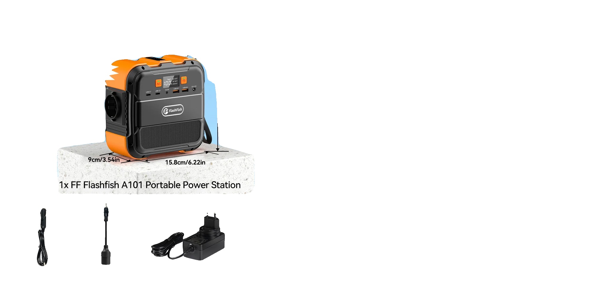 Tragbare Powerstation, 230v Ac-ausgang, Solar-kompatibel, 230v Eu