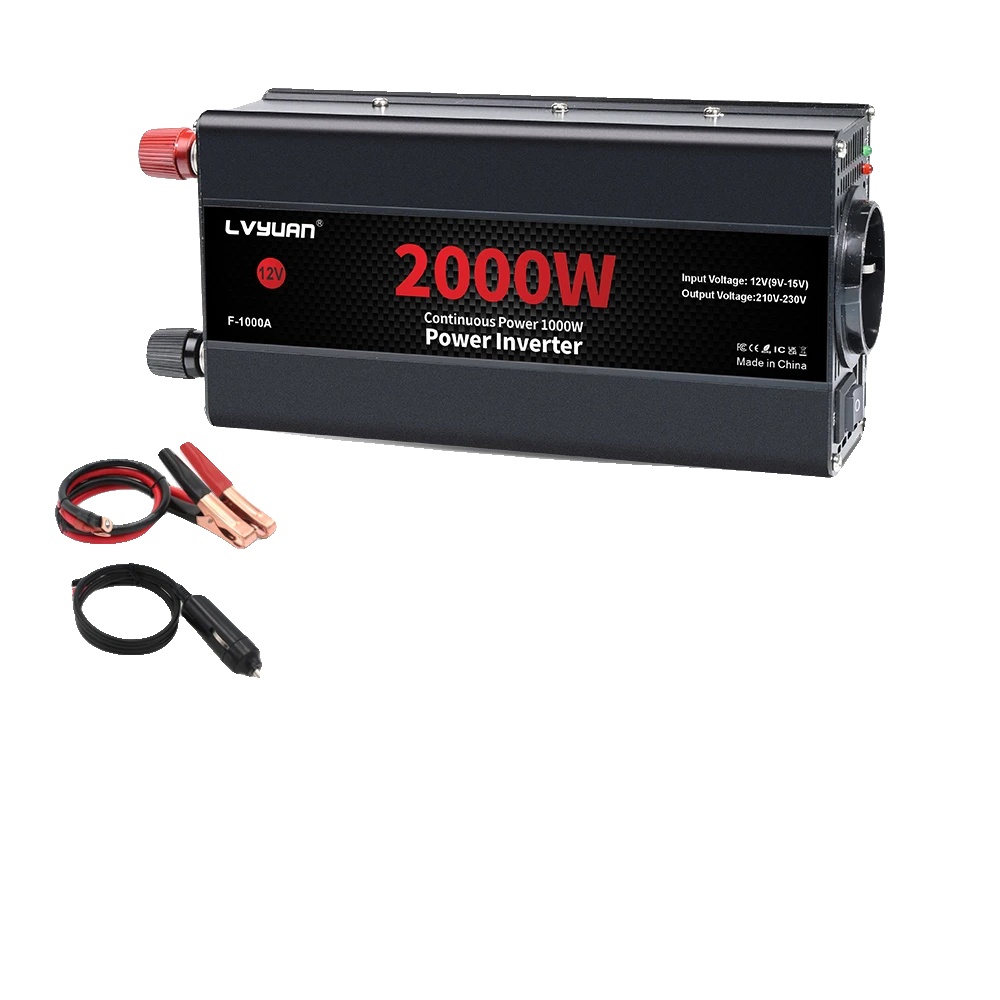 Auto-inverter, 12v Auf 220v Umwandlung, Usb-ausgang, 2000w