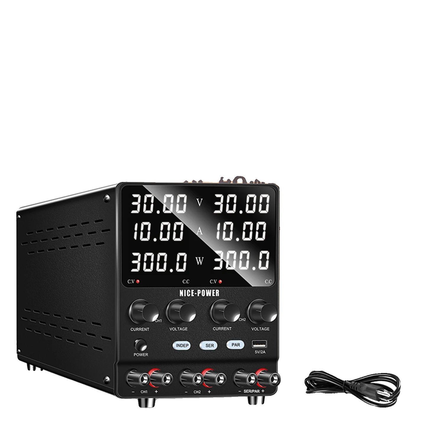 Labornetzgerät, Dual-channel, Vielseitige Ausgangsoptionen, 30v 10a Dual-kanal