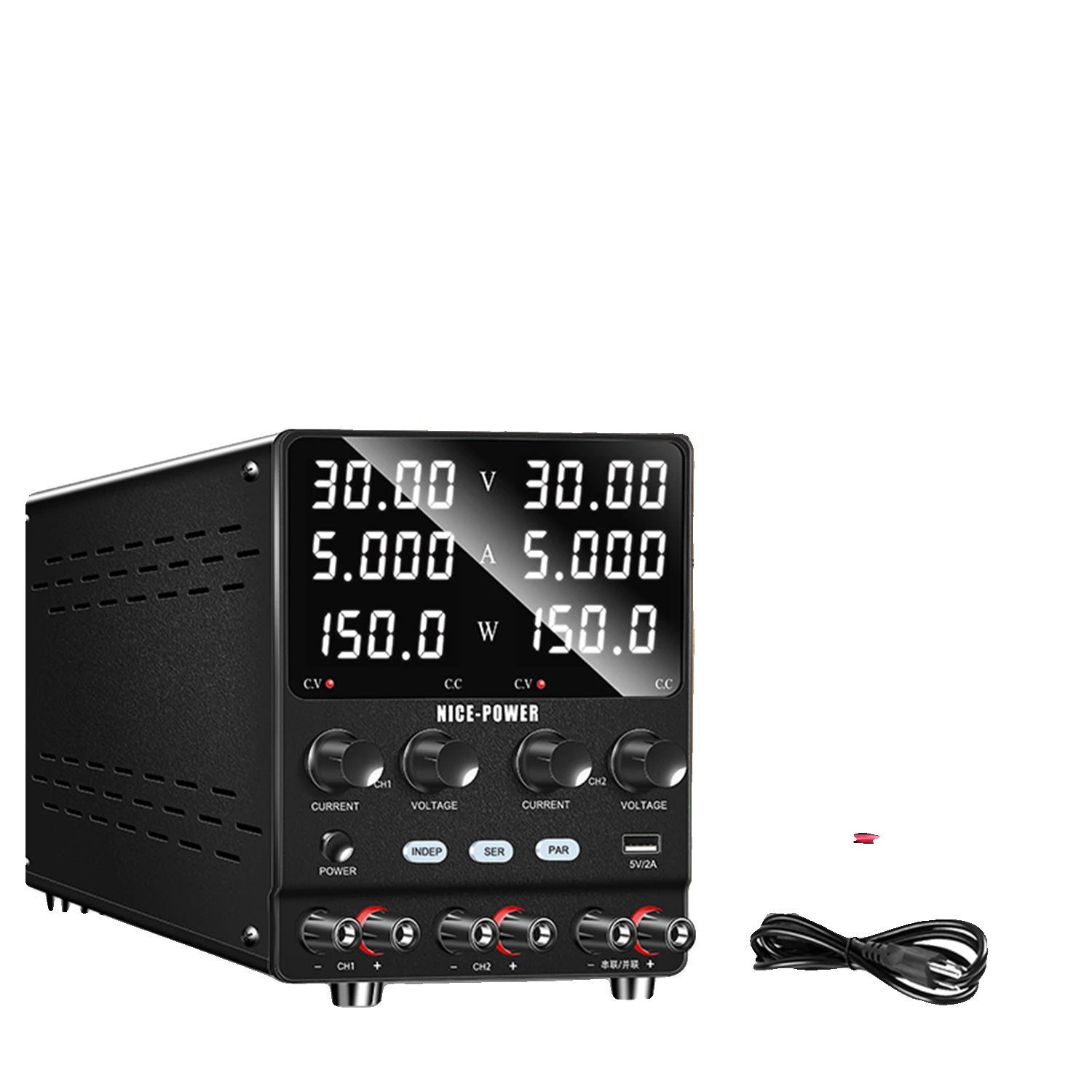 Labornetzgerät, Dual-channel, Vielseitige Ausgangsoptionen, 30v 5a Dual-channel