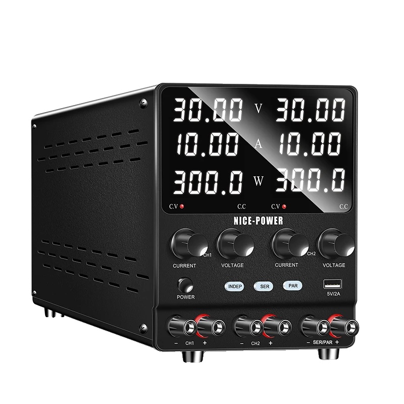 Dc-stromversorgung, Dual-channel, Hochpräzise Leistung, Sps3010-2kd 30v10a, Ac 220v