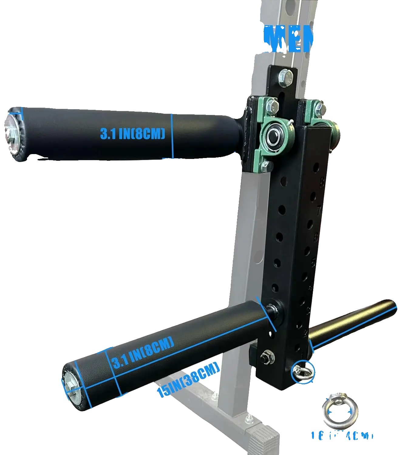 Beinstrecker- Und Beugemaschine, Verstellbar Für Squat Rack, Langlebiges Design, Beindrückgerät