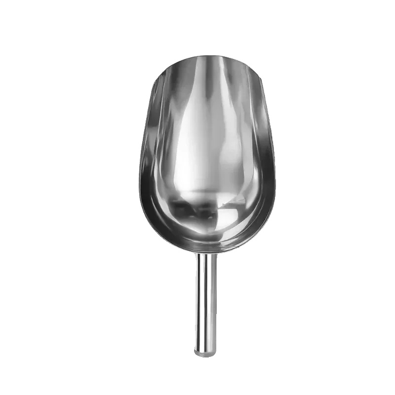 Eisschaufel, Multifunktionales Lebensmittelmesswerkzeug, Edelstahlmaterial, L Größe