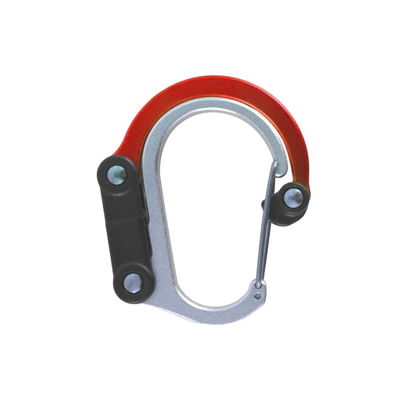 Karabinerhaken, Leicht, Langlebiges Design, Rot