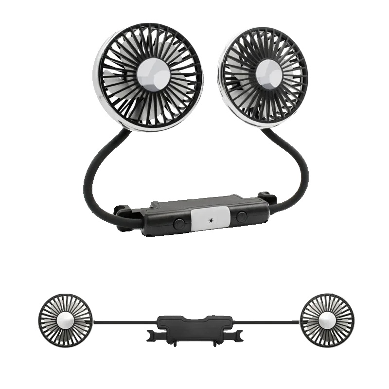 Usb Ventilator, 360° Drehung, 3-geschwindigkeits-luftstrom, Hellgrau