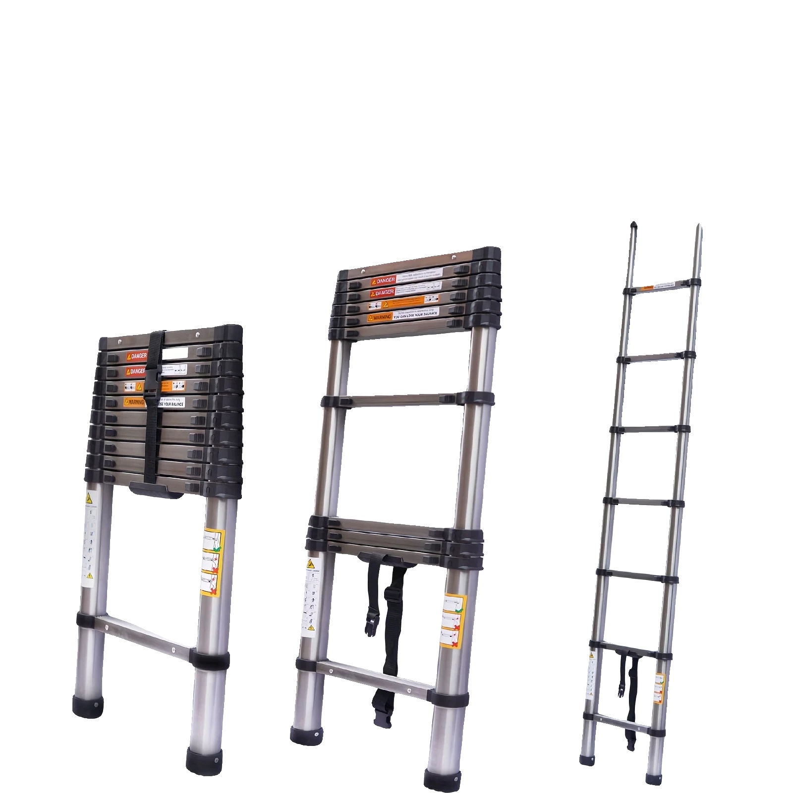 Teleskopleiter, Schwerlast, Mehrzweckfaltleiter, 3.2m/10.5ft Leiter